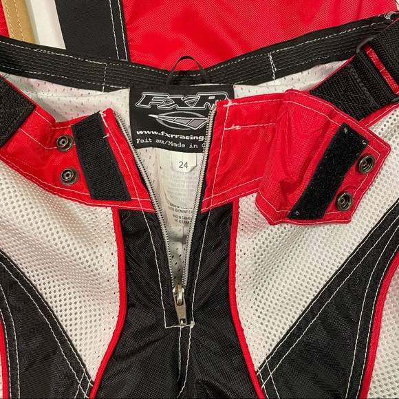 FXR Kids Pure Performance Tech Motor Cross Pants Size 24 - Picture 7 of 14